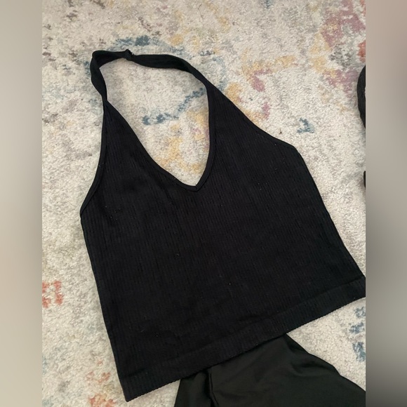 Womens Bundle Hoodie Bodysuit & Crop Halter - Picture 4 of 9